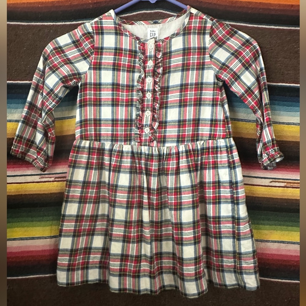 BabyGap plaid dress
